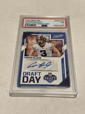 2024 Panini Prestige Draft Day Signatures Cooper DeJean #DDS-CDN card