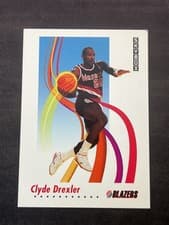 Clyde Drexler 1991-92 SkyBox Base Set card