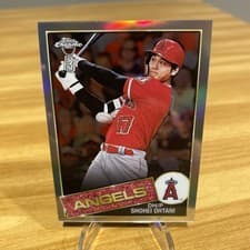 2020 Topps Chrome Ben Baller Shohei Ohtani #85TC-7