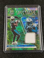 DJ Moore 2021 Panini Spectra Sunday Spectacle card