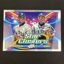 2025 Topps Cosmic Chrome Star Clusters Ichiro/Ken Griffey Jr. #DSC-2