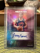2024-25 Hoops Hoops Ink Larry Nance #HI-LNC card