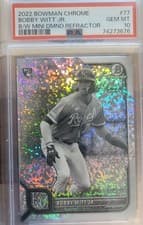 2021 2022 Bowman Chrome Bobby Witt Jr. #77