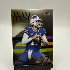 2025 Finest Team Finest Josh Allen #TF-1 card