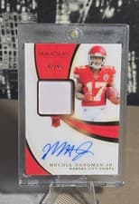 Mecole Hardman Jr. 2019 Panini Immaculate Collection card