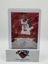 Jabari Smith Jr. 2024-25 Panini Court Kings Masterstrokes Autographs card