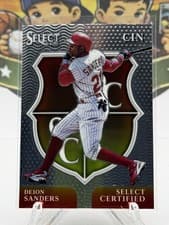 2025 Panini Select Select Certified Deion Sanders #13 card