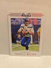Russell Wilson 2019 Panini Chronicles Studio card