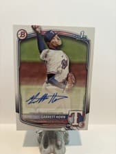 2025 Bowman Prospects Autographs Garrett Horn #BPA-GH card