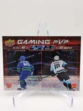 2024-25 Upper Deck Gaming PVP Elias Pettersson / Matty Beniers #GPVP-22 card
