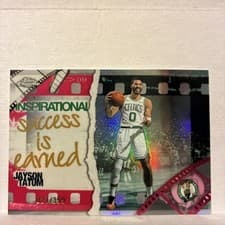 Jayson Tatum 2025 Topps Chrome Inspirational card