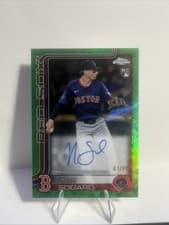 Nick Sogard 2025 Topps Chrome Logofractor Edition Rookie Autographs card