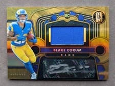 2024 Panini Gold Standard Rookie Jersey Autographs Blake Corum #211 card