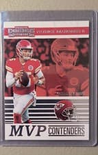 Patrick Mahomes II 2019 Panini Contenders MVP Contenders card