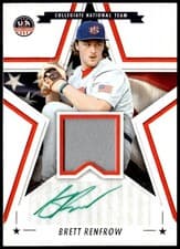 2025 Panini Stars & Stripes Signature Materials Brett Renfrow #SSM-BR card