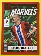 Erling Haaland 2024 Panini Donruss Net Marvels card