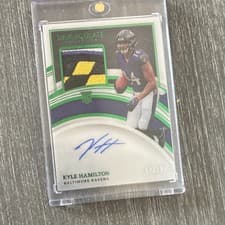 Kyle Hamilton 2022 Panini Immaculate Collection card