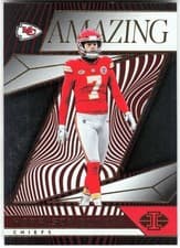 Harrison Butker 2024 Panini Illusions Amazing card