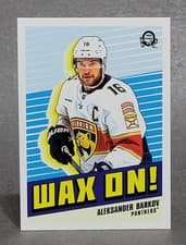 2025-26 O-Pee-Chee Wax On Aleksander Barkov #WO-10 card