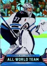 2025-26 Upper Deck All-World Team Connor Hellebuyck #AWT-9 card