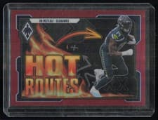 DK Metcalf 2021 Panini Phoenix Hot Routes card