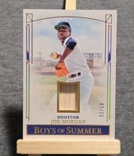 2024 Panini Boys of Summer Pastime Materials Joe Morgan #PM-JM card