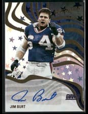 Jim Burt 2025 Panini Revolution Signature card