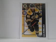 David Krejci 2023 Topps NHL Sticker Collection card