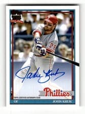 John Kruk 2026 Topps 1991 Topps Autographs card