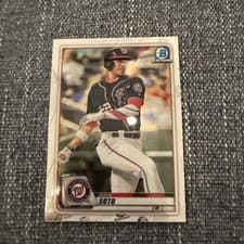 2020 Bowman Chrome Juan Soto #54