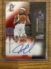 2025-26 Topps Signature Class Veteran Class Chrome Autographs Jordan Clarkson #VCC-JC card
