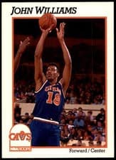 John Williams 1991-92 Hoops Base Set card