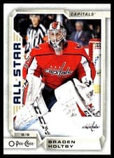 Braden Holtby 2018 O-Pee-Chee card