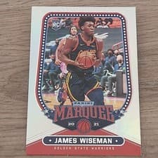 James Wiseman 2020 Panini Chronicles card