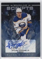 Dylan Cozens 2024-25 Upper Deck Black Diamond Sparkling Scripts card