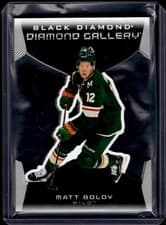 2025-26 Upper Deck Black Diamond Diamond Gallery Matt Boldy #DG-MB card