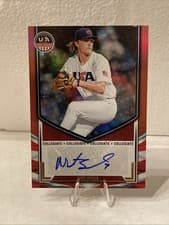2025 Panini Stars & Stripes Collegiate National Team Signatures Nate Snead #NTS-NS card