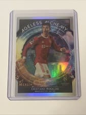 Ronaldo 2022 Topps Merlin Chrome UEFA Club Competitions Ageless Alchemy card