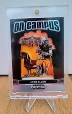Josh Allen 2025 Panini Prizm Draft Picks On Campus card