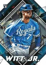 Bobby Witt Jr. 2022 Topps Fire card