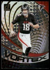 Kirk Cousins 2024 Donruss Vortex card