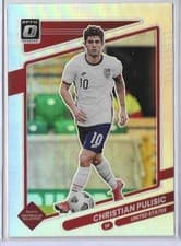 Christian Pulisic 2021 Panini Donruss Road to Qatar card