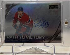 Ivan Demidov 2025-26 O-Pee-Chee Platinum Path to Victory Rainbow Auto card