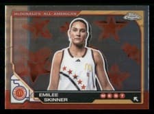 2025 Topps Chrome McDonald's All American Base Set Emilee Skinner #73 card