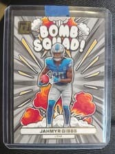 Jahmyr Gibbs 2023 Panini Donruss Bomb Squad card