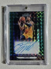 Donovan Mitchell 2018 Panini Prizm Mosaic Autographs card