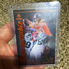 2025 Panini Luminance Unforgettable Bo Nix #2 card