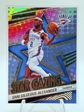 Shai Gilgeous-Alexander 2024 Panini Revolution Star Gazing card