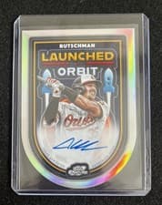 2025 Topps Cosmic Chrome Launched Into Orbit Autographs Adley Rutschman #LIOA-AR card
