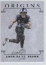 2025 Panini Origins Blank Slate Amon-Ra St. Brown #15 card